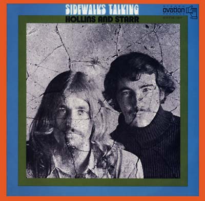 HOLLINS AND STARR : Sidewalks Talking - LP - LION PRODUCTIONS