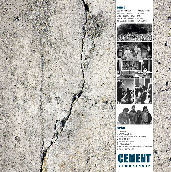 CEMENT : Utmaningen - LP+CD - SHADOKS MUSIC - Forced Exposure